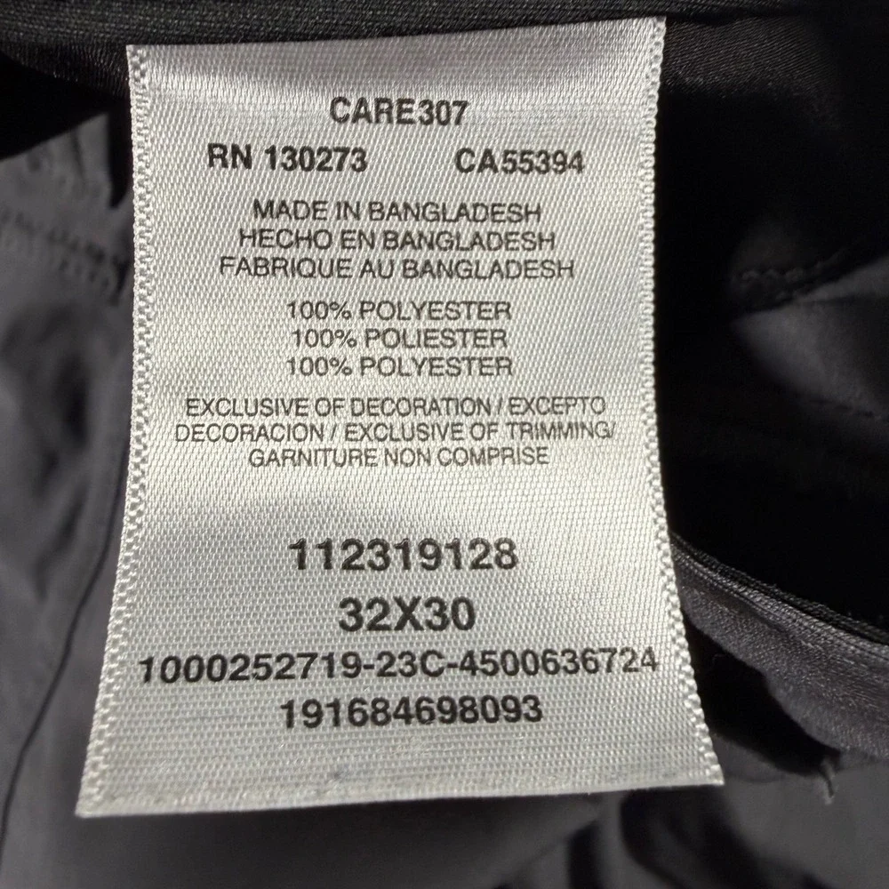 Wrangler ATG Pants Mens 32x30 Gray‎ All Terrain Gear Straight Leg Hiking Utility
